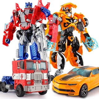 โมเดลหุ่นยนต์เครื่องบิน King Kong Bumblebee Dinosaur Car Boy ของเล่นสําหรับเด็ก