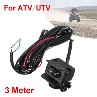 ⚡NEW 8⚡Winch switch Rocker For ATV/UTV Handlebar Controls Warns Nylon plastic