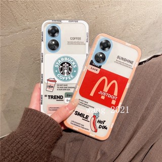 พร้อมส่ง ใหม่ เคสโทรศัพท์มือถือ ซิลิโคนนิ่ม ปิดด้านหลัง ลายการ์ตูนน่ารัก สําหรับ OPPO A38 4G 2023 A38 4G