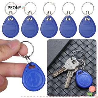 Peonypavilion แท็กการ์ด RFID กันน้ํา สุ่มสี 10 ชิ้น