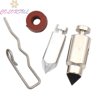 【COLORFUL】Superior Float Valve Needle Replacement Kit for 394681 394989 391071 299720 Carb