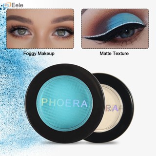 PHOERA Natural Matte Eyeshadow Waterproof Palette 12 colors Pigment Nude Eyeshadow Color Makeup Beauty Cosmetics ↑Eele