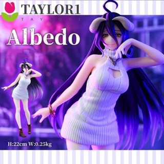 Taylor1 ฟิกเกอร์ PVC รูปอนิเมะ Albedo So-Bin the King of the Undead สีขาว สําหรับเด็ก