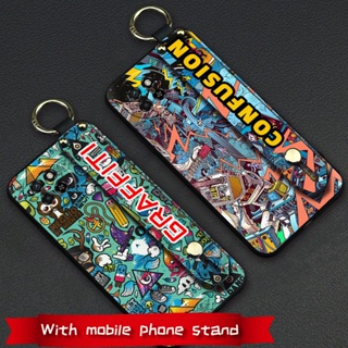 Soft case Wristband Phone Case For Itel S23/S665L personality Anti-dust Graffiti Waterproof Anti-knock cartoon Fashion Design