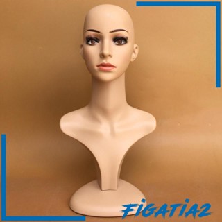 [Figatia2] หุ่นหัวนางแบบ สําหรับวางแว่นตา สร้อยคอ และหมวกกันน็อค