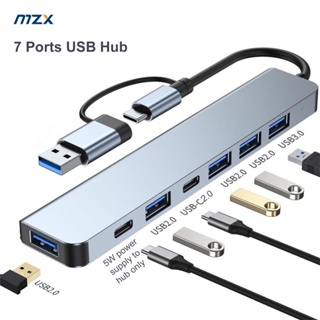 ฮับ Usb 7 พอร์ต ความเร็วสูง อเนกประสงค์ สําหรับคอมพิวเตอร์