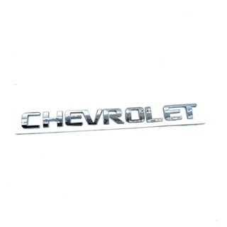 1 x ABS CHEVROLET ตัวอักษรโลโก้รถอัตโนมัติตกแต่งตราสัญลักษณ์สติกเกอร์รูปลอกเปลี่ยนสําหรับ CHEVROLET