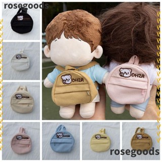 Rosegoods1 กระเป๋าเป้สะพายหลัง ขนาดเล็ก แฮนด์เมด สําหรับใส่หนังสือ ของเล่นเด็ก