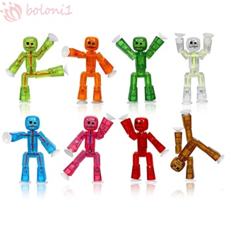 [COD] ของเล่นฟิกเกอร์ Stikbot Deformable Deformation Can Choose Kids Boys Funny Gift Action Figures 8 ซม.