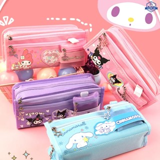 กระเป๋าดินสอ ขนาดใหญ่ จุของได้เยอะ ลาย Sanrio Pochacco Kurom…