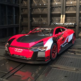 โมเดลรถยนต์ 1: 32 Audi e-tron โลหะผสม ของเล่นสําหรับเด็ก