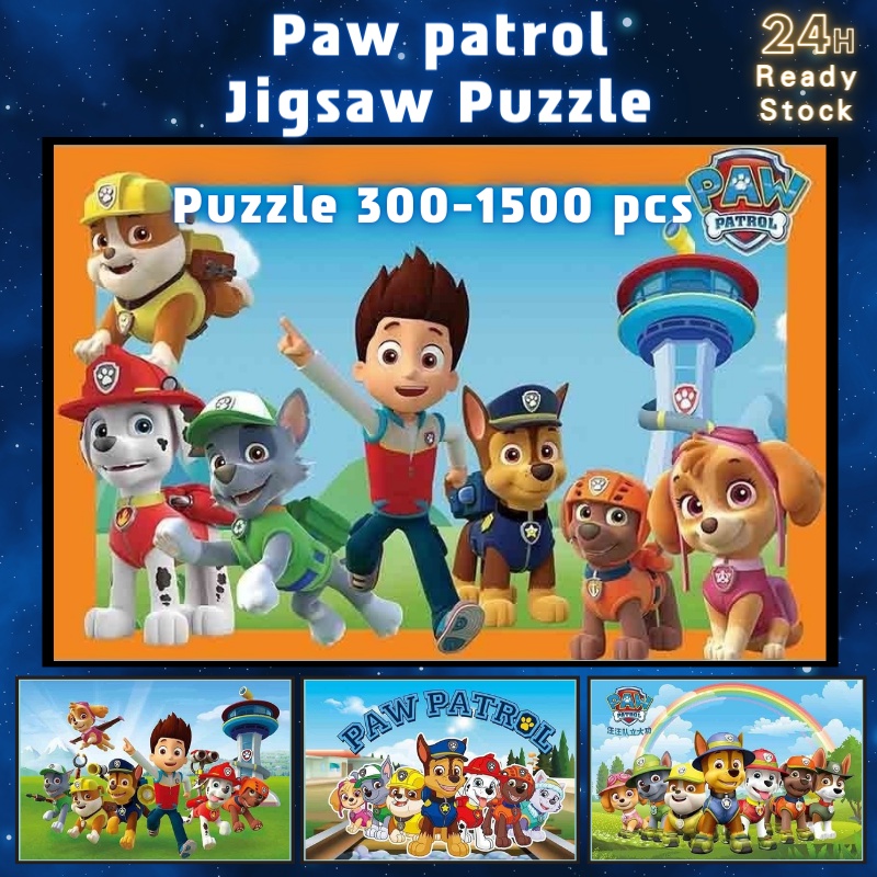 📣พร้อมส่ง📣【Paw patrol】jigsaw puzzle-จิ๊กซอว์-300-1000-ชิ้น- ชิ้นของเด็ก จิ๊กซอว์ไม้ 1000 ชิ้น จิ๊กซอว์ 1000 ชิ้นสำหรับผู้ใหญ่ จิ๊กซอ จิ๊กซอว์ 500 ชิ้น🧩15จิ๊กซอว์ 1000 ชิ้น สำหรับ ผู้ใหญ่ ตัวต่อจิ๊กซอว์ จิ๊กซอว์ การ์ตูน