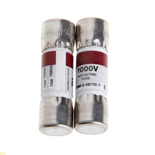 2PC DMM-B-44/100 10x35MM 44MA 1000VAC/for DC Buss Fuse For  Multimeter BUSS