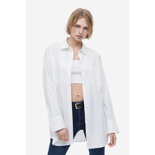 H&amp;M  Woman Oversized poplin shirt 1134790_1