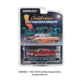 Greenlight 1/64 California Lowriders Series 3 - 1973 Cadillac Coupe Deville 63040