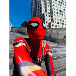 ชุดจั๊มสูท ชุดคอสเพลย์ Marvel Spiderman เหมาะกับวันฮาโลวีน