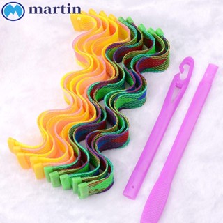 Martin เครื่องม้วนผม 20/30/45/64 ซม. ผู้หญิง ไร้ความร้อน DIY ไม่มีเครื่องม้วนผมความร้อน เครื่องมือจัดแต่งทรงผม สาว ๆ ลูกกลิ้งผมวิเศษ