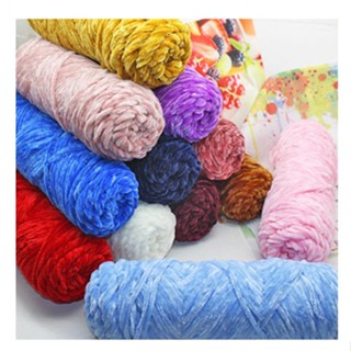 Multi-Color Gold Velvet Yarn Woven Wool DIY Bright Line Clearance sale