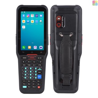 [ขายดี] เครื่องสแกนบาร์โค้ดไร้สาย Android 10.0 1D PDA พร้อม Honeywell 5703 รองรับ 1D 2D QR Code Wi-Fi 4G พร้อมหน้าจอสัมผัส 4.0 นิ้ว