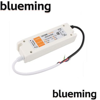 Blueming2 อะแดปเตอร์พาวเวอร์ซัพพลาย DC12V 110V 220V เป็นไดรเวอร์ LED 12V ทนทาน พร้อมตัวป้องกันไฟเกิน 18W28W48W72W100W สําหรับแถบไฟเพดาน LED