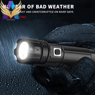 [Anifcas.th] ไฟฉาย LED 600 Lumens XHP50 อะลูมิเนียมอัลลอย ซูมได้