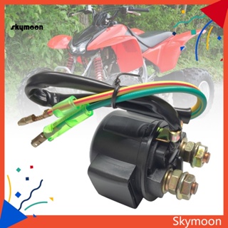 Skym* รีเลย์โซลินอยด์สตาร์ทเตอร์ สีดํา แบบเปลี่ยน สําหรับ Honda