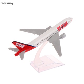 [Yei] โมเดลเครื่องบินโลหะ 1:400 TAM Boeing 777 ของเล่น สําหรับเด็กผู้ชาย COD