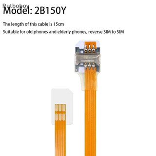[Rut] สายเคเบิลต่อขยายซิมการ์ด โทรศัพท์มือถือ 2FF COD