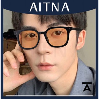 Aitna แว่นตากันแดด สายตาสั้น ป้องกันรังสีอัลตราไวโอเลต สีน้ําตาล สําหรับผู้ชาย และผู้หญิง