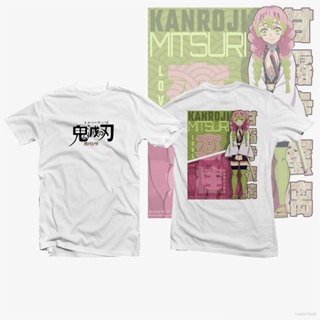 Sam Anime T-shirt Demon Slayer - Kanroji Mitsuri Unsiex Top Short Sleeve Kimetsu no Yaiba Tee Shirt Plus Size i_03