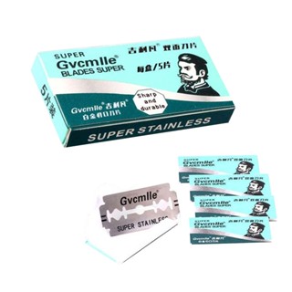 100 blades Best quality Gillespane stainless steel double blade razor blade