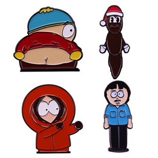 เข็มกลัด ลายการ์ตูนอนิเมะ South Park Eric Carterman น่ารัก สไตล์ยุโรป และอเมริกา