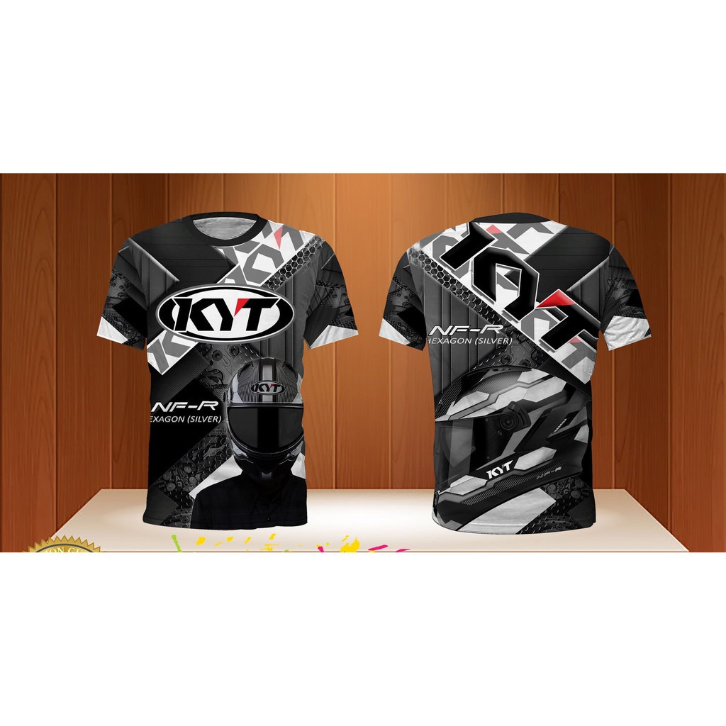 เสื้อยืด KYT HELMET Full Sublimation