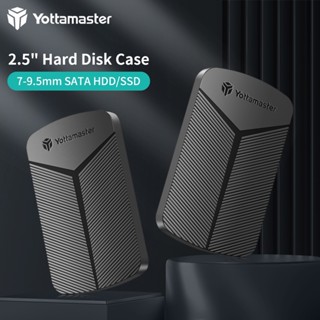 Yottamaster Hdd เคสฮาร์ดดิสก์ไดรฟ์ 2.5 นิ้ว Sata เป็น Type-c Hdd Ssd สําหรับรองรับ Uasp 7~9.5 มม. 2.5 นิ้ว Ssd/Hdd - Hdd &amp; Ssd Enclosure