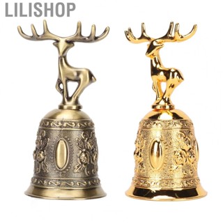 Lilishop Wedding Bell Exquisite Deer Shape Hand Bell for Training Pets