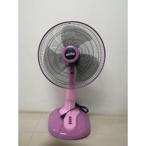 อุปกรณ์พัดลม คละยี่ห้อ​ พัดลมตั้งโต๊ะ​ 16 นิ้ว​ WISHY, Airy, mtech​