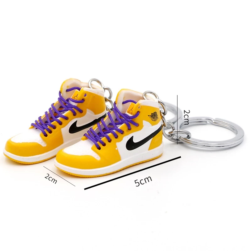 AJ รองเท้า mold keyfob nba บาสเกตบอล kobe มินิบาสเกตบอลของขวัญเครื่องประดับรองเท้า