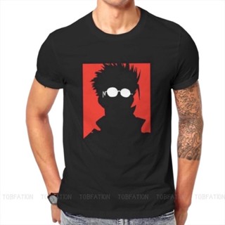 เสื้อยืดผ้าคอตตอน เสื้อยืดผ้าฝ้าย tshirt เสื้อยืดคอกลม พิมพ์ลายมังงะ Hellsing Vash Wanted คุณภาพสูง สไตล์คลาสสิก สําหรับ