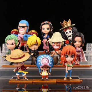 ★One Piece★โมเดลฟิกเกอร์ One Piece Luffy Zoro Chopper Empress Yamaji Nami Usop 68th Generation 10 ชิ้น