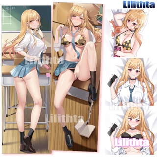 ปลอกหมอน พิมพ์ลายการ์ตูนอนิเมะ Dakimakura Darling Kitagawa Marin Kiseraji Game สําหรับตกแต่งบ้าน