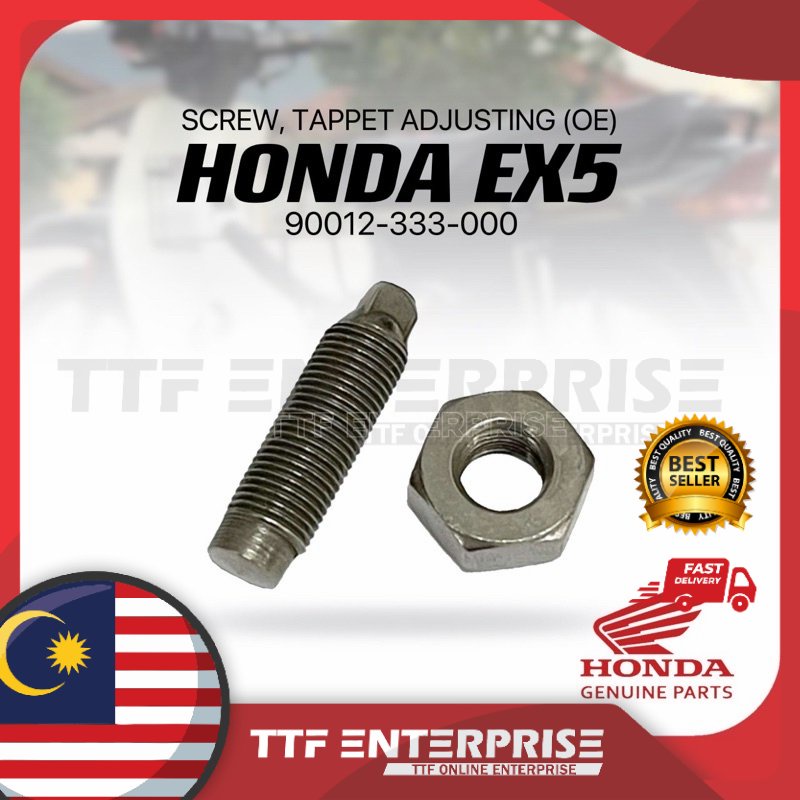 HONDA EX5 SCREW, TAPPET ADJUSTING (OE) 90012-333-000