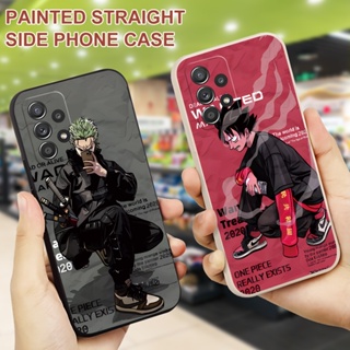 เคสโทรศัพท์มือถือ ซิลิโคน TPU ลายการ์ตูนลูฟี่ โซรอน วันพีซ B1K515L สําหรับ Samsung Galaxy S23 S23 Ultra S23 Plus A33 A54 A14 A34 M23 A04 M04