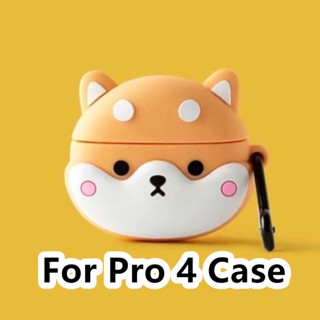 【Ĕĕ】เคสหูฟัง แบบนิ่ม ลายการ์ตูนตลก สําหรับ Pro 4 Pro 4