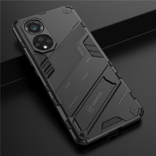 Huawei P50 Pro P60 Pro P60 ศิลปะ เต็มกล้อง เคสโทรศัพท์ ป้องกัน เกราะ ป้องกันการตก กันกระแทก สไตล์พังก์ ขาตั้ง แบบแข็ง ตัวยึด