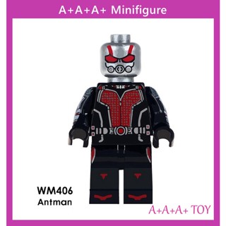 ของเล่นตัวต่อฟิกเกอร์ WM406 Ant-Man Series