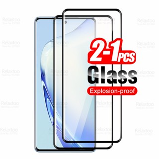 ฟิล์มกระจกนิรภัยกันรอยหน้าจอ 3D ทรงโค้ง สําหรับ Vivo V27 Pro V27Pro VivoV27 V 27 27V VivoV27Pro 1-2 ชิ้น