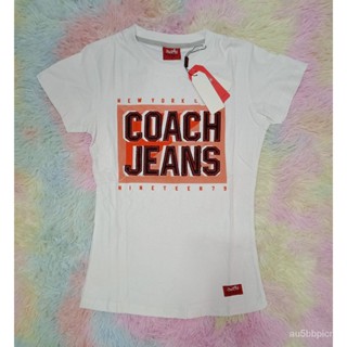 【Lowest price】Coach Jeans Ladies tshirts_02