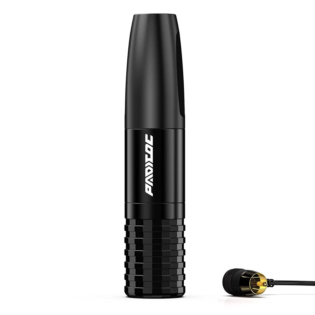 8000 RPM / 8V มอเตอร์ปากกาสักอลูมิเนียมกําลังสูง 4 มม. พร้อมสายไฟ RCA