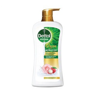 Dettol เดทตอล เจลอาบน้ำ ออนเซ็น แอคทีฟ-โบทานี่ โรสวอเตอร์ แอนด์ ลิ้นจี่ 450 กรัม