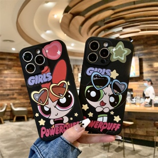 เคสโทรศัพท์มือถือแบบนิ่ม ลายพาวเวอร์พัฟฟ์เกิร์ล MF271T สําหรับ Realme 10 pro 5g C35 C33 C31 C11 2021 7i C17 C15 C21 C20 C21Y C25Y C25 C12 C25S 9i 8i 5 5i 5s 6i 6 6s 7 8 9 pro 5g เคส